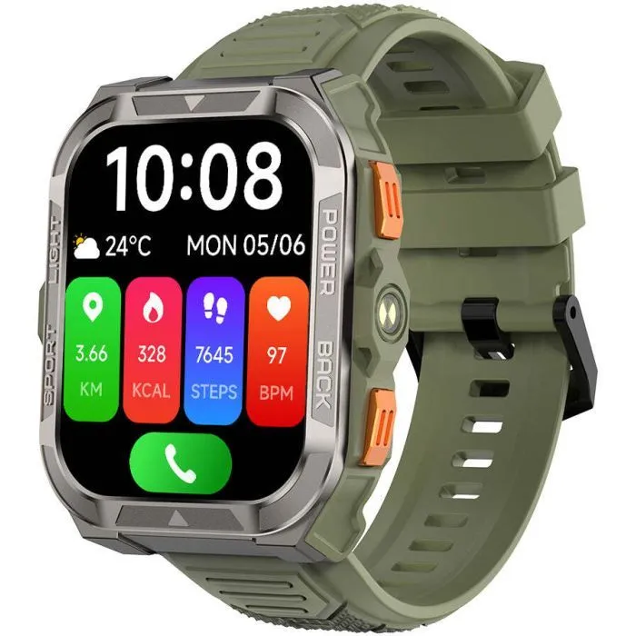 Смарт-годинник Blackview W80 Pro Green (6931548324072)
