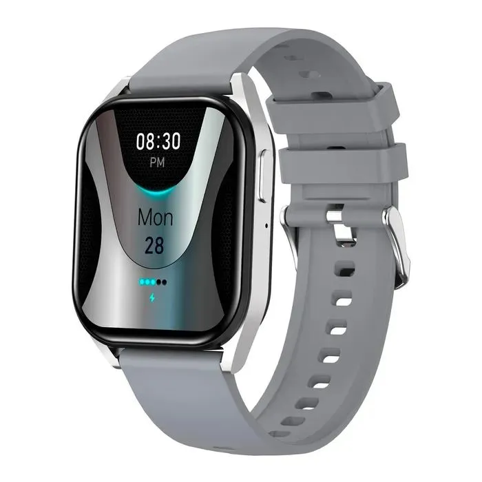 Смарт-годинник Canyon Chatter SW-58 BT-CALL Silver Grey (CNS-SW58SS)