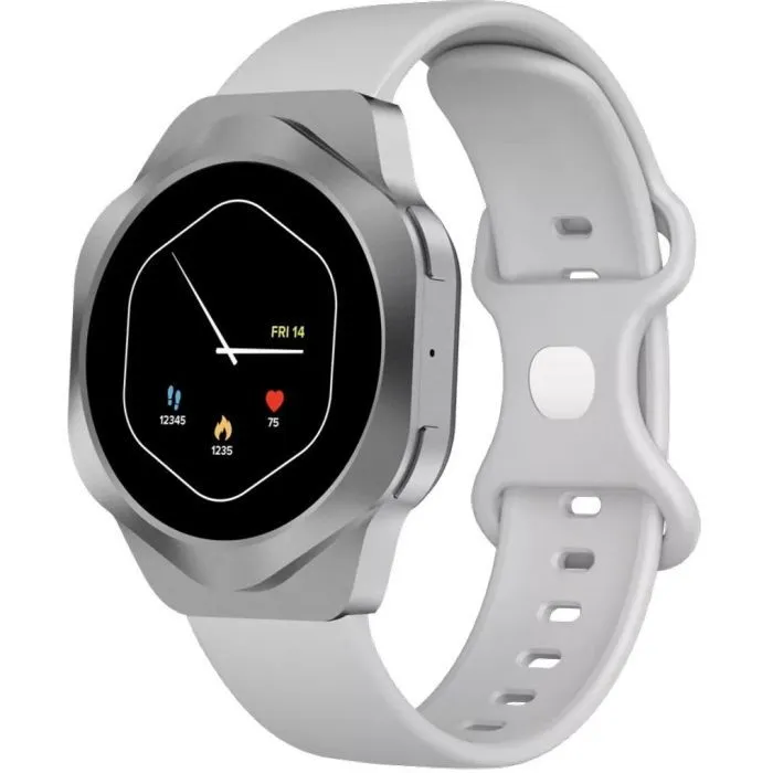 Смарт-годинник Canyon Hexagon SW-88 BT-CALL Silver (CNS-SW88SS)