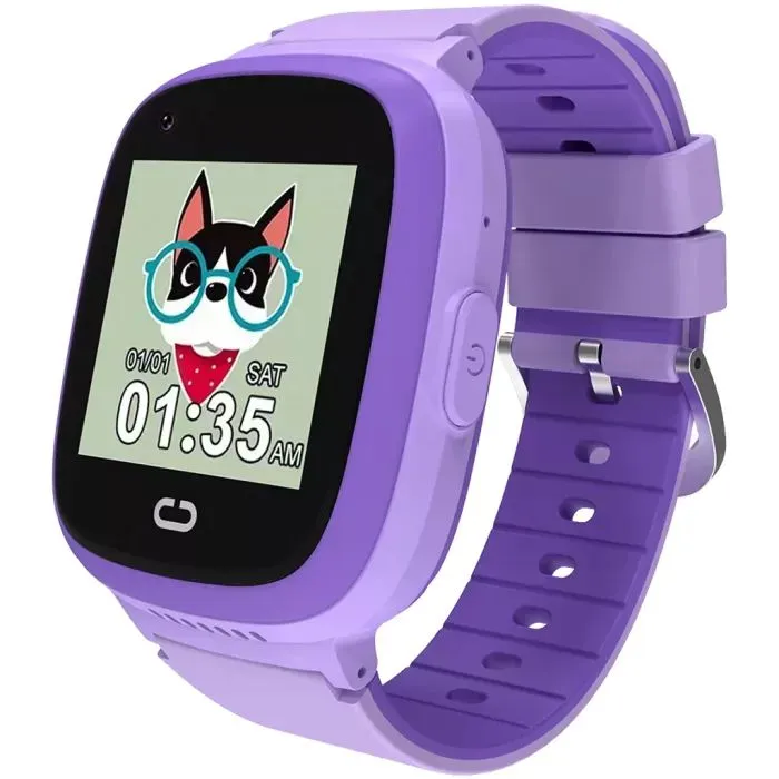 Смарт-годинник Canyon Sunny KW-48 Video 4G GPS Games Music Violet (CNE-KW48VL)