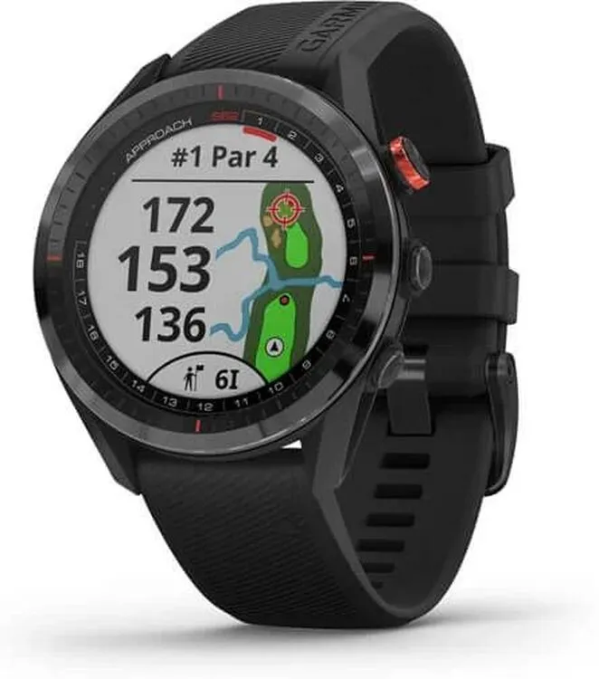 Смарт-годинник Garmin Approach S62 Black Ceramic Bezel with Black Band (010-02200-00)