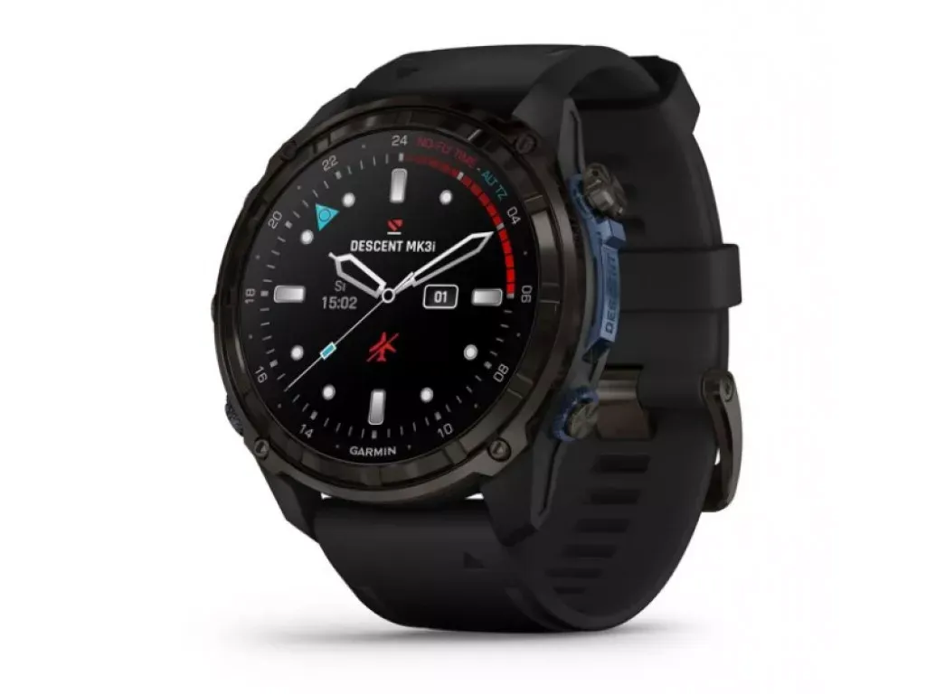 Смарт-годинник Garmin Descent Mk3i 51mm Carbon Gray DLC Titanium with Black Silicone Band (010-02752-10/11)