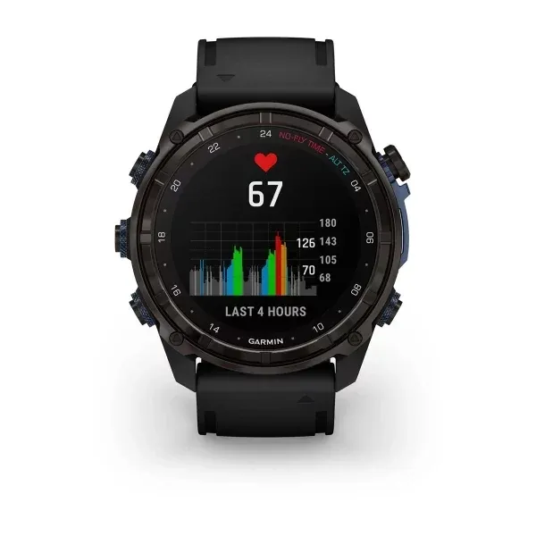 Смарт-годинник Garmin Descent Mk3i 51mm Carbon Gray DLC Titanium with DLC Titanium Band (010-02752-13/14)
