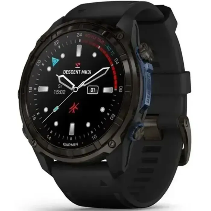 Смарт-годинник Garmin Descent Mk3i 51mm Cbn Gry DLC Ti/Blk Dive Cmptr, EURC,EMEA,GPS(010-02752-16) - Image 1