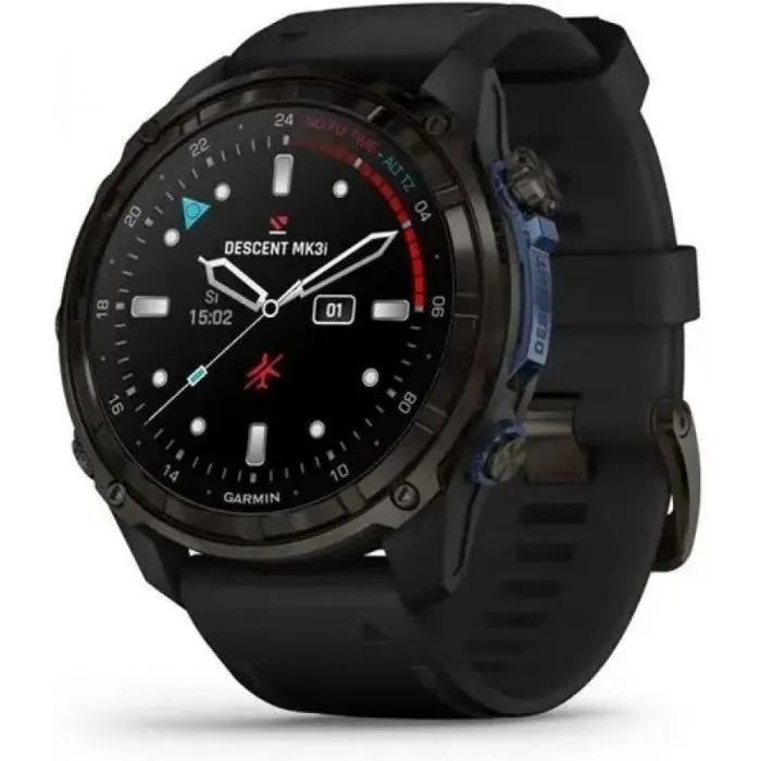 Смарт-годинник Garmin Descent Mk3i, 51mm, Crbn Gry DLC Ti/Blk, Dive Computer, GPS (010-02752-11) - Image 1
