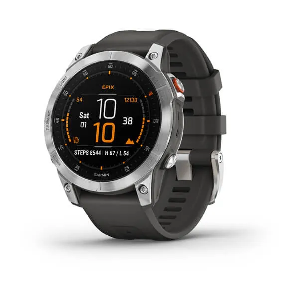 Смарт-годинник Garmin Epix (Gen 2) Slate Steel (010-02582-00/01) - Image 1