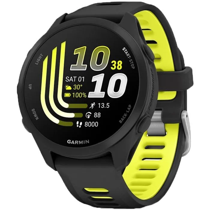 Смарт-годинник Garmin Forerunner 170, GPS, Black/Amp Yellow (010-03920-00) - Image 1
