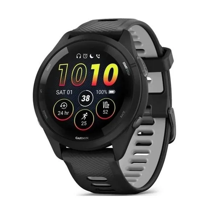 Смарт-годинник Garmin Forerunner 265, Black, GPS (010-02810-10)