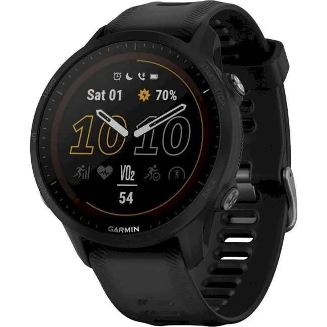 Смарт-годинник Garmin Forerunner 955 Solar Black (010-02638-00)