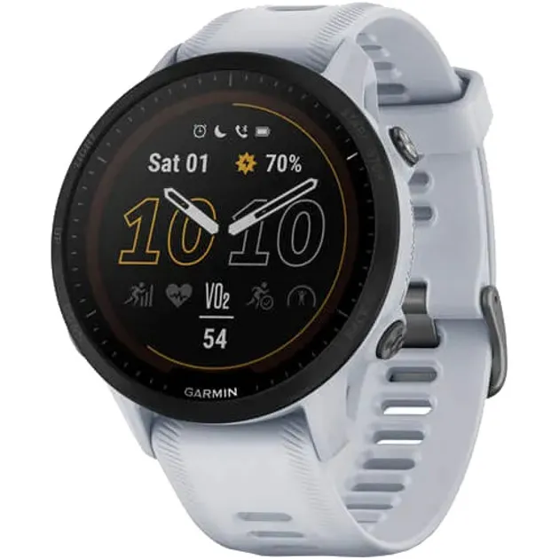 Смарт-годинник Garmin Forerunner 955 Solar Whitestone (010-02638-01/21)