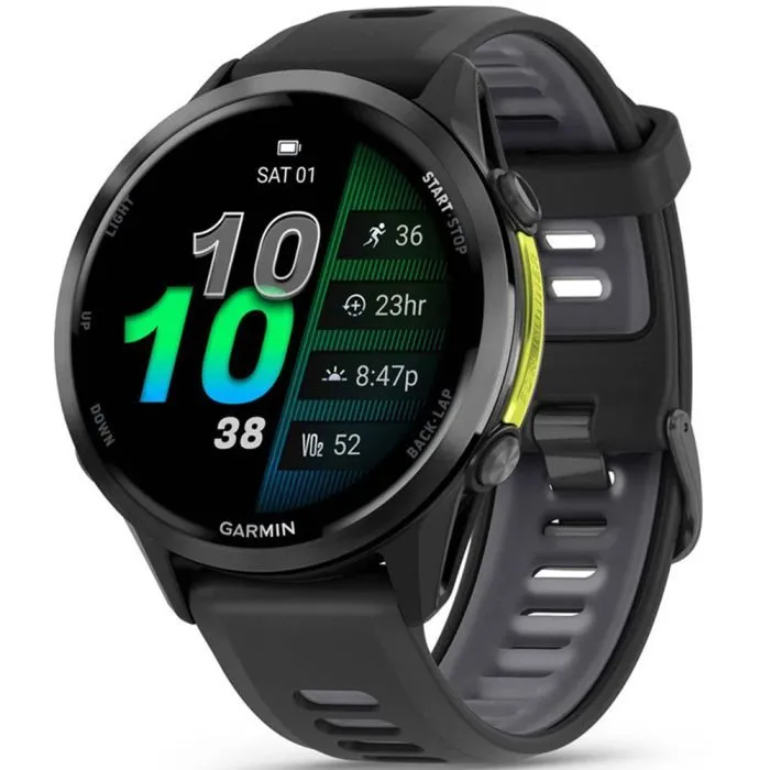 Смарт-годинник Garmin Forerunner 970, Black/Amp Yellow, GPS (010-02969-10) - Image 1