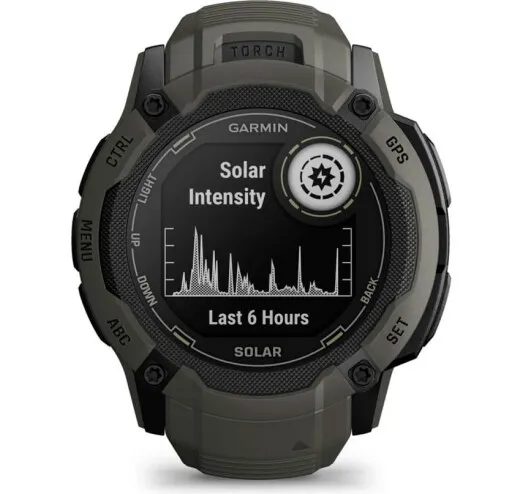 Смарт-годинник Garmin Instinct 2X Solar Moss (010-02805-15/05)