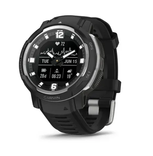 Смарт-годинник Garmin Instinct Crossover Black (010-02730-03)