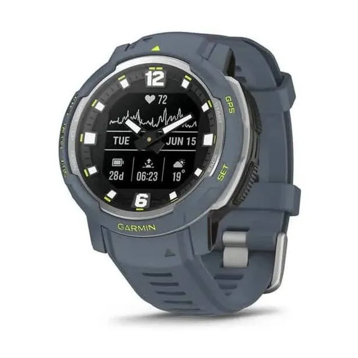 Смарт-годинник Garmin Instinct Crossover, Blue Granite (010-02730-04)