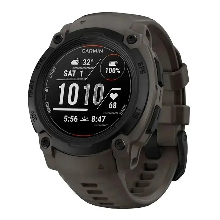 Смарт-годинник Garmin Instinct E, 40 mm, Black Bezel with Charcoal Band, GPS смарт-годинник (010-02932-00)