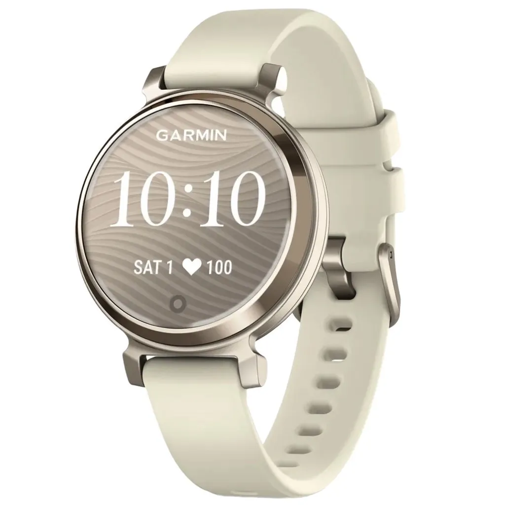 Смарт-годинник Garmin Lily 2 Cream Gold with Coconut Silicone Band (010-02839-00) - Image 1