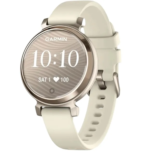 Смарт-годинник Garmin Lily 2 Cream Gold with Coconut Silicone Band (010-02839-20) - Image 1
