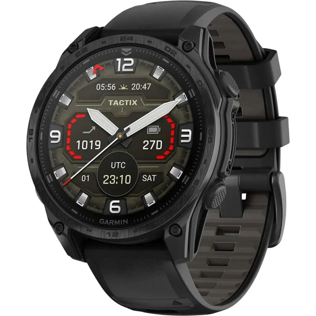 Смарт-годинник Garmin Tactix 8 - 47 mm AMOLED Includes Applied Ballistics Ultralight Solver (010-03405-00/01)