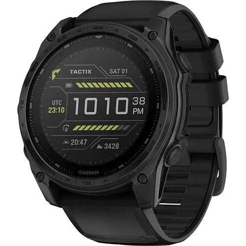 Смарт-годинник Garmin Tactix 8 - 51 mm Solar Elite Includes Applied Ballistics Elite Solver (010-03407-10/11)