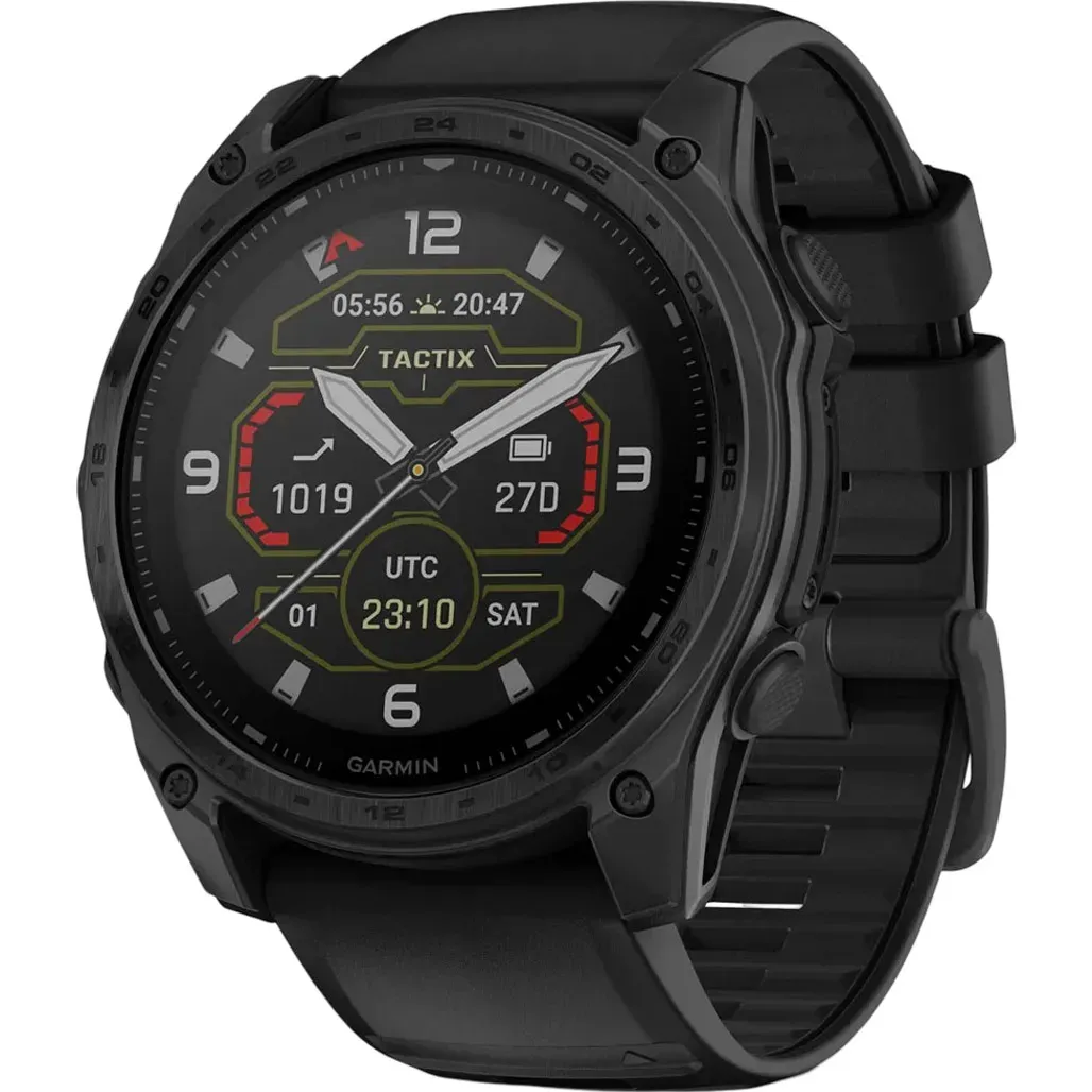 Смарт-годинник Garmin Tactix 8 - 51 mm Solar Includes Applied Ballistics Ultralight Solver (010-03407-00/01) - Image 1