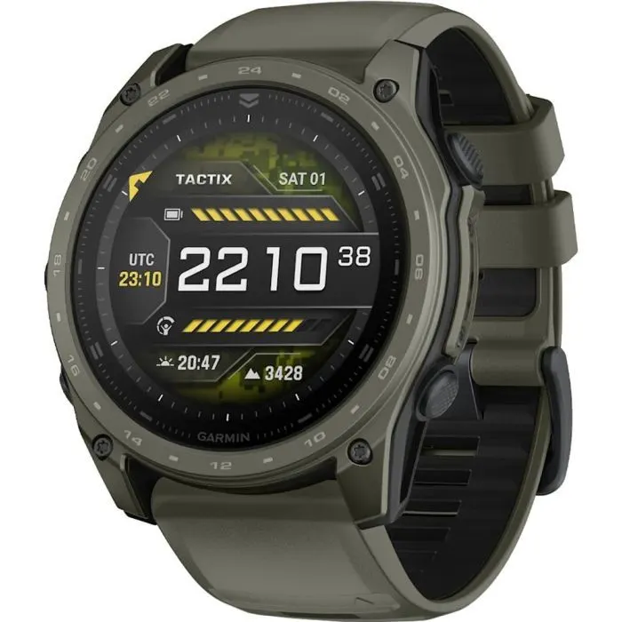 Смарт-годинник Garmin Tactix 8 Cerakote, Olive Drab, 51mm, GPS смарт-годинник (010-04553-11) - Image 1