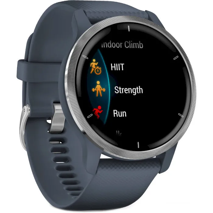 Смарт-годинник Garmin Venu 2 Blue Granite + Passivated (010-02430-10) - Image 1