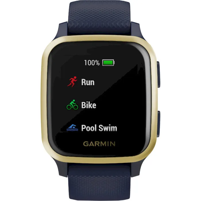 Смарт-годинник Garmin Venu Sq Music Edition Navy/Gold (010-02426-12/02) - Image 1