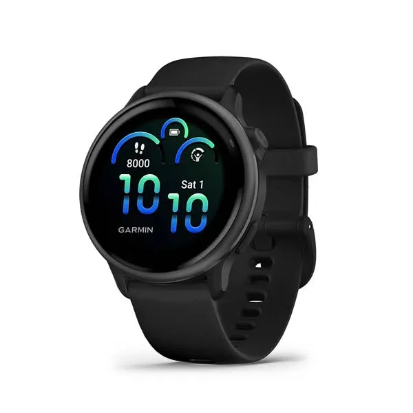 Смарт-годинник Garmin Vivoactive 6 Slate with Black Silicone Band (010-02985-40) - Image 1