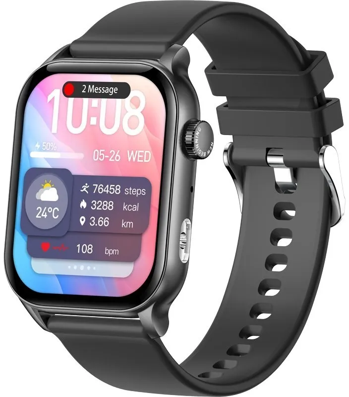 Смарт-годинник Gelius Amazwatch Light GP-SW015 Black (00000101272)