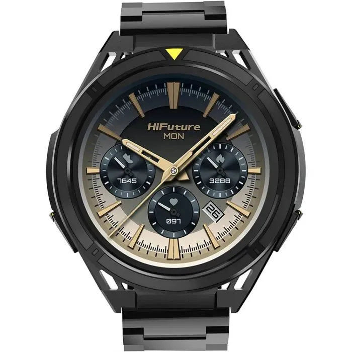 Смарт-годинник HiFuture active black-yellow (active.black-yellow)