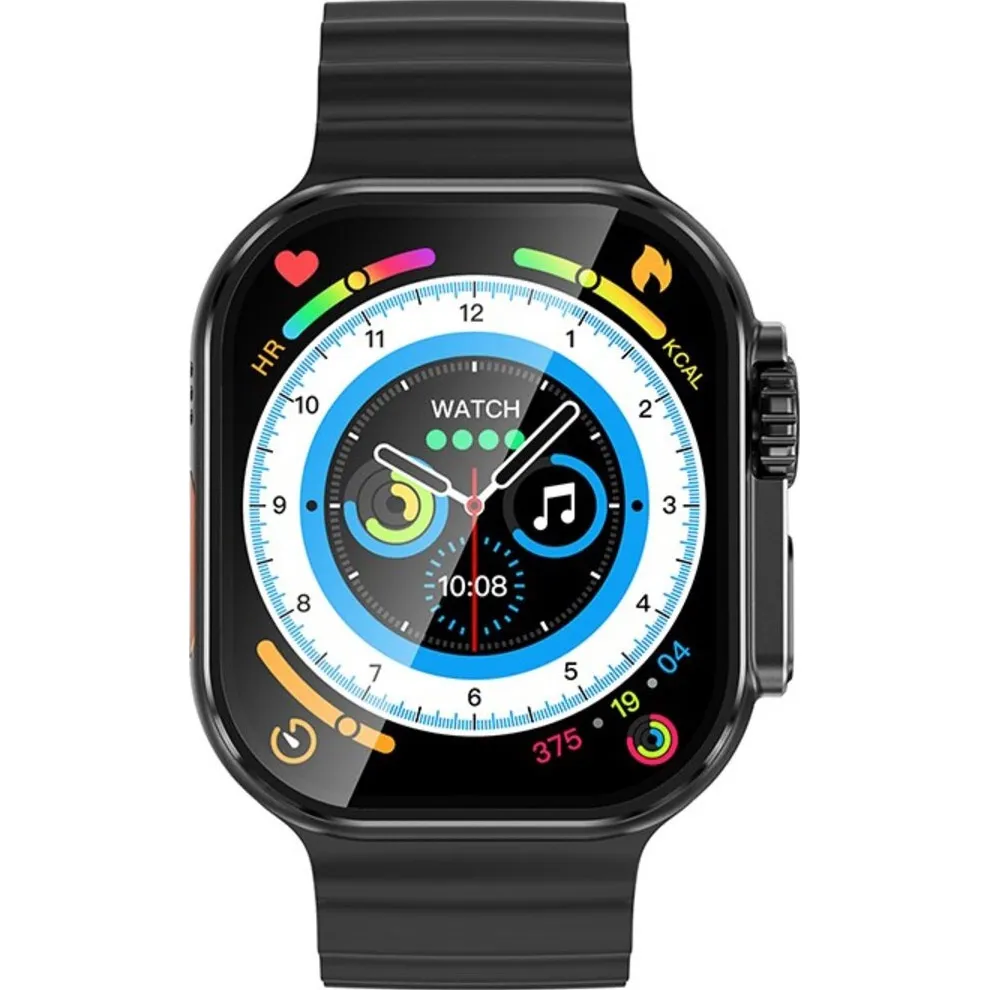 Смарт-годинник Hoco Y23 Ultra Smart Sports Watch Call Version Black (6942007634892)