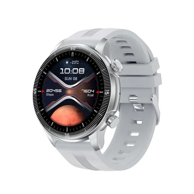 Смарт-годинник HOCO Y31 37mm, 250 mAh,  (call version) Silver (6942007654104)
