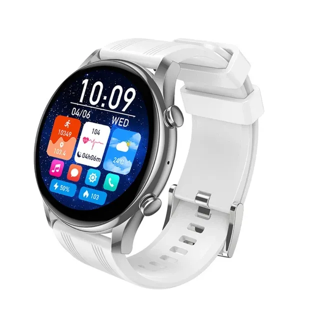 Смарт-годинник HOCO Y38 AMOLED 36mm. 300 mAh.  (call version) Silver (6942007672054)