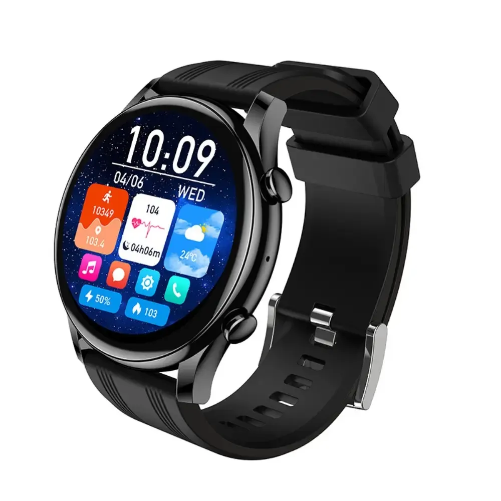 Смарт-годинник HOCO Y38 AMOLED 36mm. 520 mAh.  (call version) Black (6942007672047)