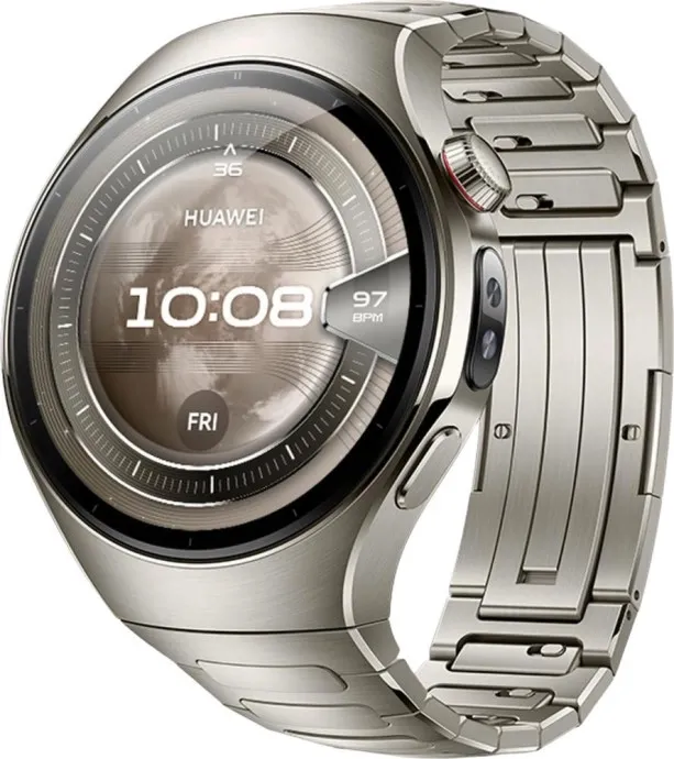 Смарт-годинник Huawei Watch 5 46mm Titanium (55020EVK)