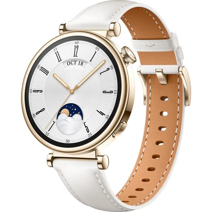 Смарт-годинник Huawei WATCH GT 4 41mm Classic White Leather (55020BJB) - Image 1