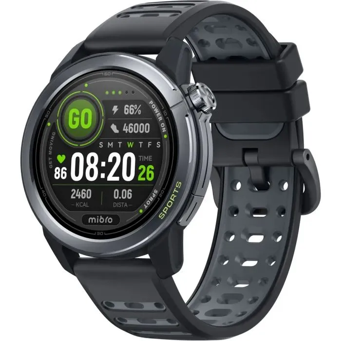 Смарт-годинник Mibro GS Active 2 46mm Dark Gray (XPAW024D) - Image 1