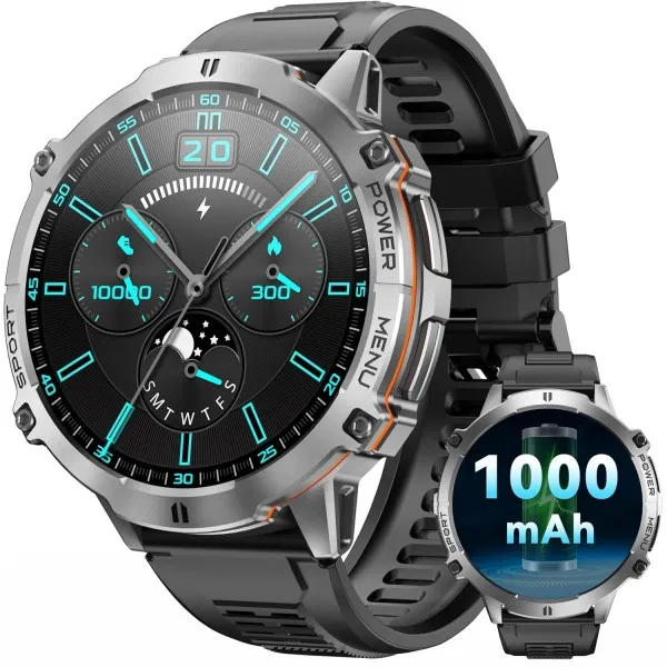 Смарт-годинник Oukitel BT13 Grey (6931940792745) - Image 1