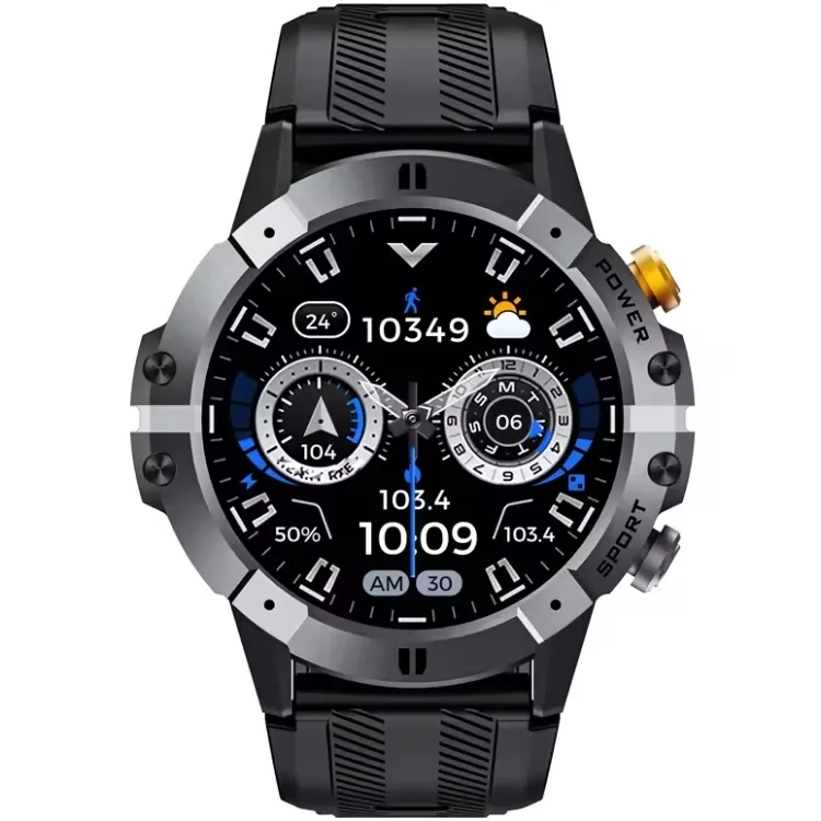 Смарт-годинник Oukitel BT15 Silver (6941749851048)