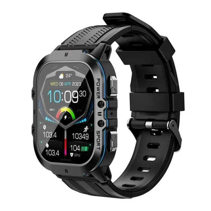 Смарт-годинник OUKITEL BT20 Black-blue (6931940742160)