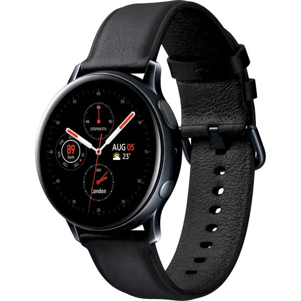 Смарт-годинник Samsung Galaxy Watch Active 2 40mm St.Steel Black (SM-R830NSKASEK) - Image 1