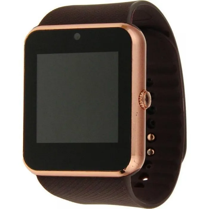 Смарт-годинник UWatch Smart GT08 Gold/Brown (F_76520) - Image 1