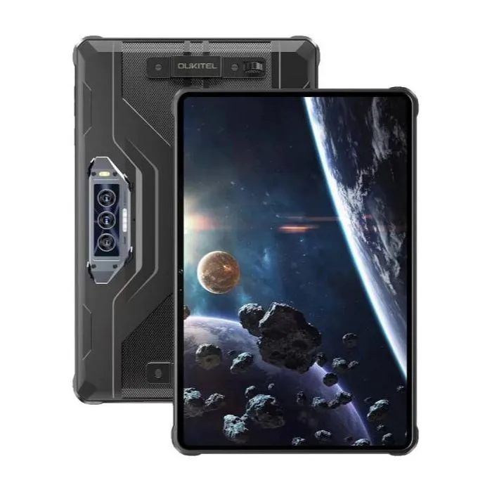 Планшет OUKITEL RT8 11" 6/256GB NFC LTE Dual Sim Black with hand з ручкою (6931940756402) - Image 1