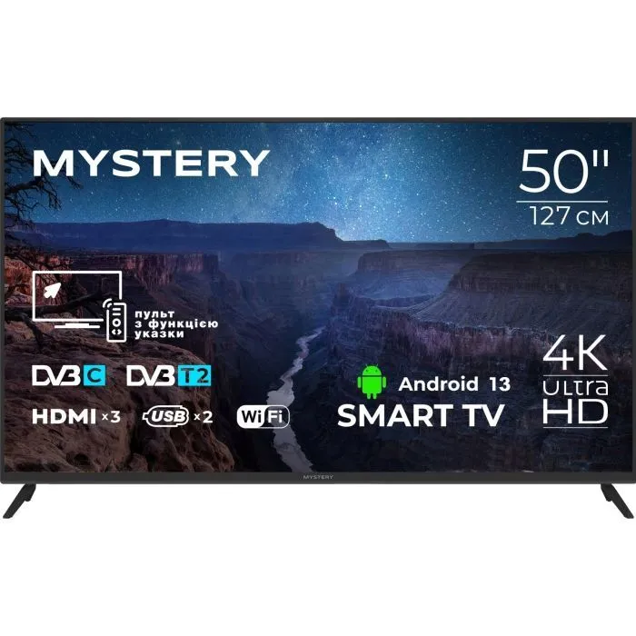 Телевізор MYSTERY TV MTV-5060UDT2 - Image 1