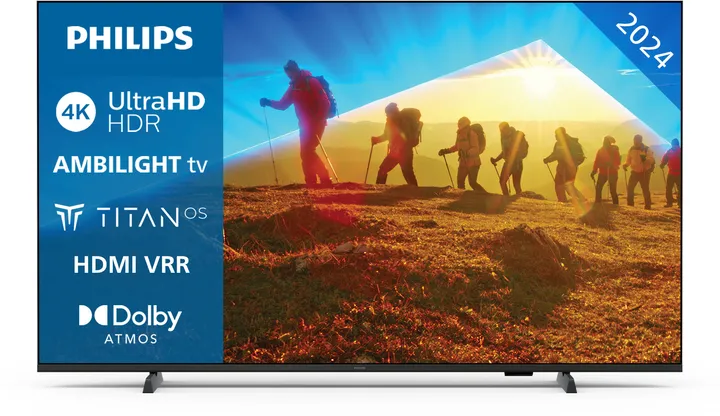 Телевізор Philips 50" LED 4K Ambilight (50PUS801012)